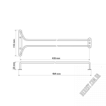 Бокалотримач L-450 - Зображення продукту 1