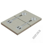 Стяжка для стільниці SISO Fix-A-Lot, 35x127x9 11.04.470 - Зображення продукту 3