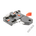 Направляюча GTV MODERN SLIDE нижнього кріплення повного висуву L-550(16-18мм) 3D - Зображення продукту 1