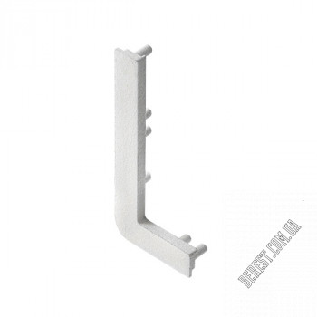 Заглушка ліва для профілю L GTV VELLO, білий