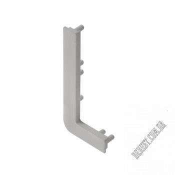 Заглушка ліва для профілю L GTV VELLO, cталь