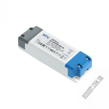 Трансформатор GTV LED PRO 12V, 33W для світлодіодних світильників