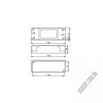 Трансформатор GTV LED PRO 12V, 33W для світлодіодних світильників - Зображення продукту 1