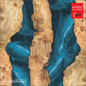 Панель Polylac Gizir 8707 глянець 2800х1220х18