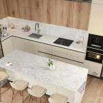 Столешница KRONOSPAN К703 PN 4100х600х38 Портобелло Элегантэ - Изображение продукта 2