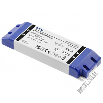 Трансформатор LED PRO+ 12V, 50W для світлодіодних світильників