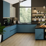 Панель AGT 736 Блакитний Шовк 2800х1220х18 мат - Зображення продукту 1