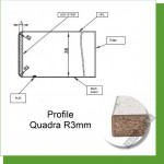 Стільниця WOODECO PF8015 CS (F76054BR) Сталь Темна 4100х600х38Е - Зображення продукту 1