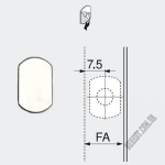 Відповідна планка для TIP-ON самоклейка - Зображення продукту 1