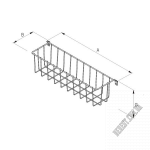 Кошик Міркус 300 - Зображення продукту 1