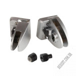 Петля під скло SISO BADGE для вузького профілю 15.06.206 - Зображення продукту 0