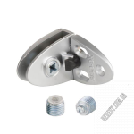 Петля під скло SISO BADGE середня R 15.06.246 - Зображення продукту 2