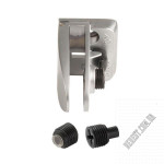 Петля під скло SISO BADGE для вузького профілю 15.06.251 - Зображення продукту 0