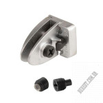 Петля під скло SISO BADGE для вузького профілю 15.06.251 - Зображення продукту 1