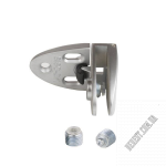 Петля під скло SISO BADGE середня L 15.06.221 - Зображення продукту 1