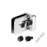 Петля під скло SISO SQUARE L для вузького профілю 15.06.260 - Зображення продукту 1