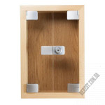 Петля під скло SISO SQUARE 15.06.210 - Зображення продукту 1