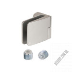 Петля під скло SISO SQUARE для вузького профілю 15.06.236 - Зображення продукту 0