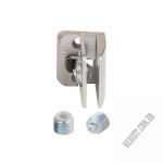 Петля під скло SISO SQUARE для вузького профілю 15.06.236 - Зображення продукту 1