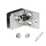 Петля під скло SISO SQUARE L 15.06.255 - Зображення продукту 1