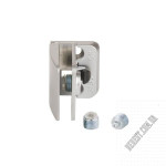 Петля під скло SISO SQUARE для вузького профілю 15.06.261 - Зображення продукту 0