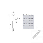 Винт стяжки SISO KD-512 М6х30 11.04.020 - Изображение продукта 1
