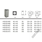 Опора SISO Н-146 40х40 06.09.457 - Зображення продукту 1