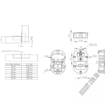 Петля SISO D30х10 15.09.077 - Зображення продукту 1