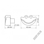 Ручкa DG05-R4003 - Зображення продукту 1