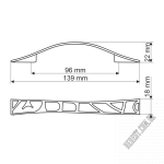 Ручка UR16-0096-G0005 - Зображення продукту 1