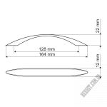 Ручка US26-0128-GC001 - Зображення продукту 1