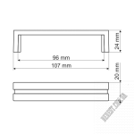 Ручка UU75-0096-G0005 - Зображення продукту 1