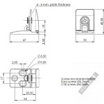 Петля під скло SISO SQUARE універсальна 15.06.280 - Зображення продукту 4