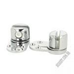 Петля шарнірна SISO Hodor, CPL панелей, верх+низ, з клямкою, 8-12 15.06.080 - Зображення продукту 0