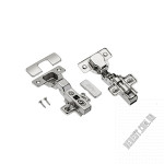 Завіс напівнакладний GTV PRESTIGE самодотягуючий гідравлічний  без єврошурупа - Зображення продукту 0