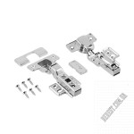 Завіс напівнакладний GTV PRESTIGE самодотягуючий гідравлічний  без єврошурупа - Зображення продукту 1