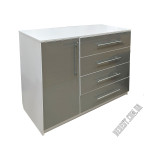 Комод 890х500х1200 (цоколь,чотири шухляди +двері ) - Зображення продукту 2