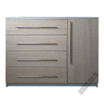 Комод 890х500х1200 (цоколь,чотири шухляди +двері ) - Зображення продукту 4
