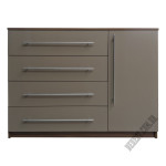 Комод 890х500х1200 (цоколь,чотири шухляди +двері ) - Зображення продукту 1