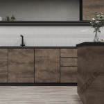 ЛДСП Swiss Krono 4417 OV Дуб Крафт Шоколадний 2800х2070х18 - Зображення продукту 1