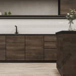 ЛДСП Swiss Krono 4422 OV Металвуд Шоколадний 2800х2070х18 - Зображення продукту 2