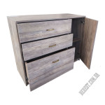 Комод 890х500х1200 ( три шухляди+двері ) - Зображення продукту 2