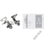 Завіс рівнолежачий GTV самодотягуючий, гідравлічний S - Зображення продукту 1