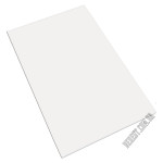 Фасад фарба Gloss 95 глянець білий 10, 16, 19 мм гладкий
