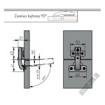 Завіс GTV рівнолежачий без пружини - Зображення продукту 1