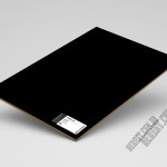 Плита лак HDF (ХДФ) WOODECO HU1001 (U12153) Черный 2850х2070х3,0 - Изображение продукта 1