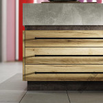 Стільниця KRONOSPAN К003 FР 4100х600х38 Дуб Крафт Золотий вологостійка - Зображення продукту 2